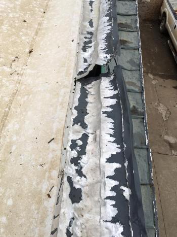 commercial roof hail damage claim