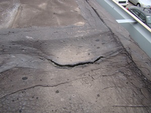 commercial roof problem