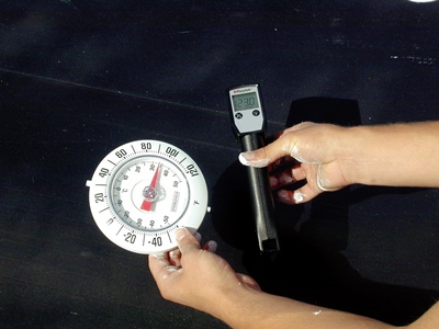 commercial roof temperature