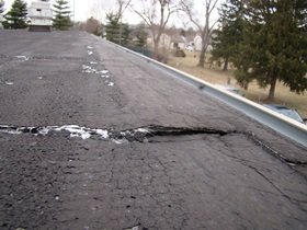 commercial roof problem