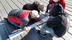 metal roof coating training