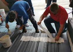 metal roof restoration training